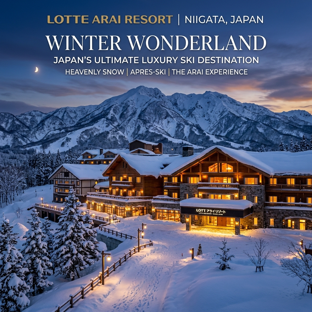 Lotte Arai Resort Winter Exterior